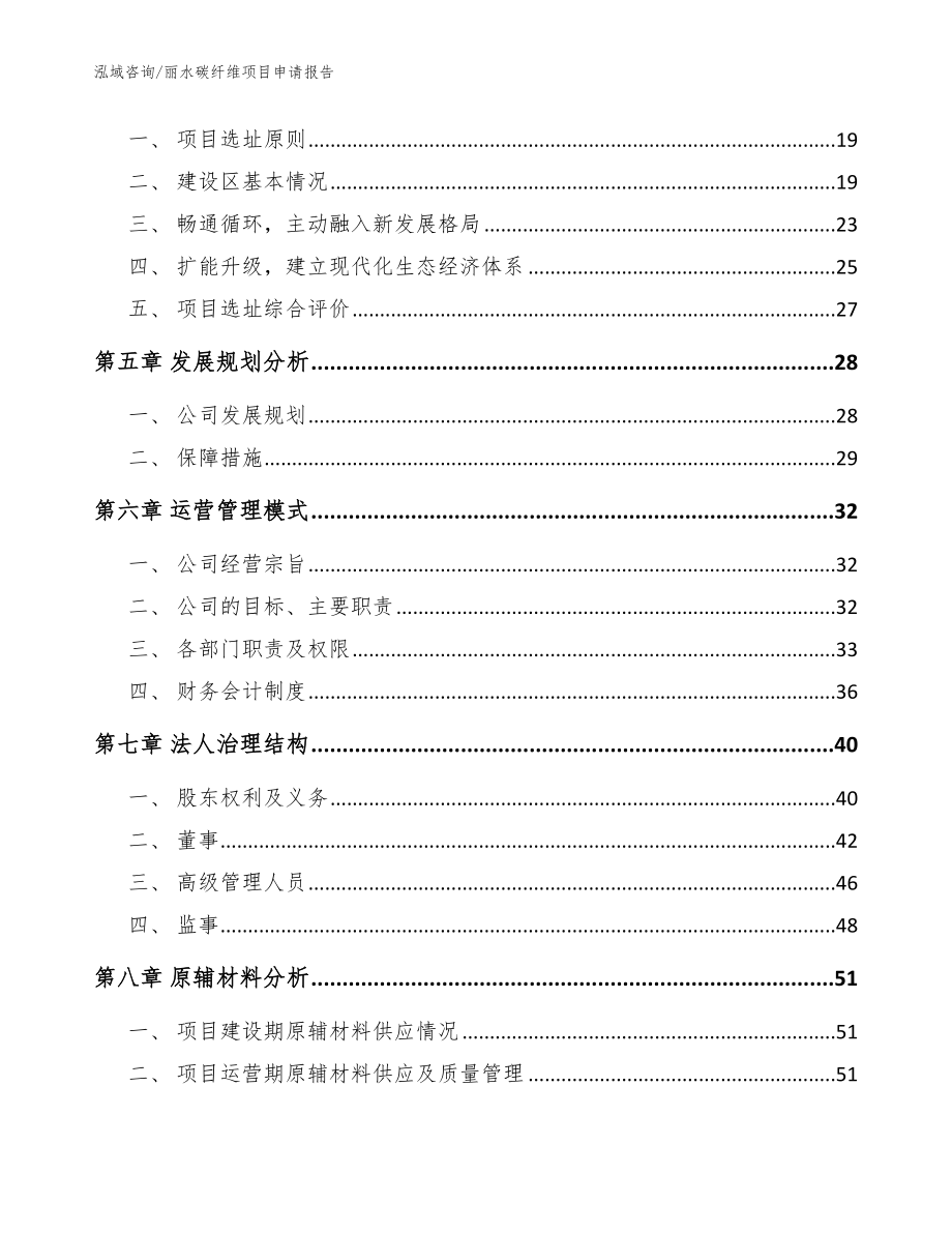 丽水碳纤维项目申请报告_第2页