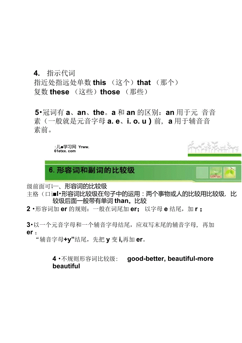 (人教PEP)六年级英语下册课件小升初语法总复习._第4页