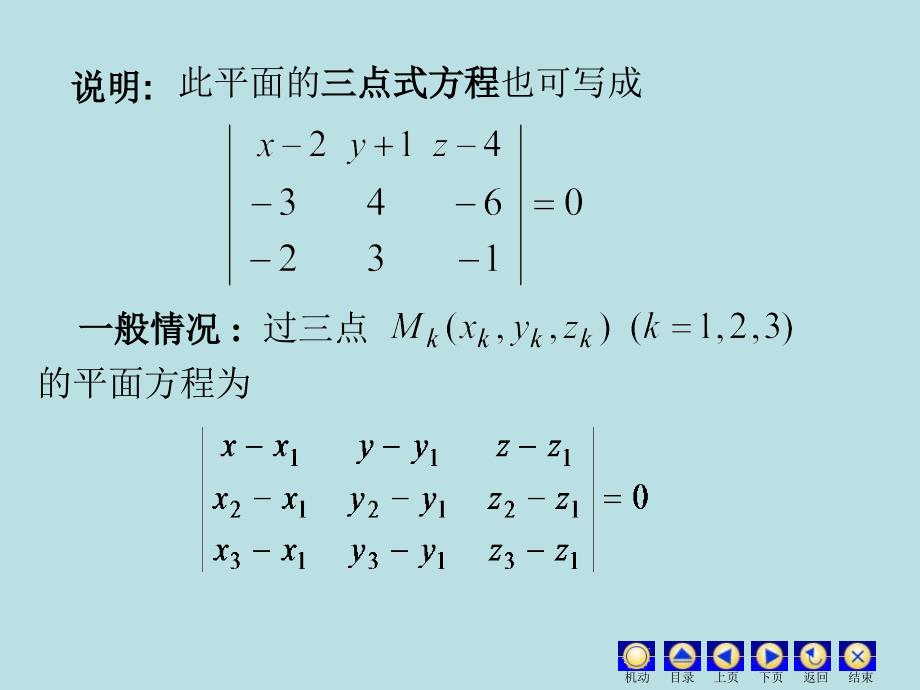 平面的点法式方程2课件_第4页