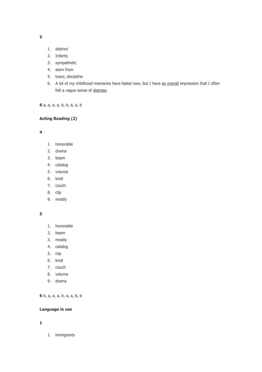 新标准大学英语综合教程课后答案_第5页