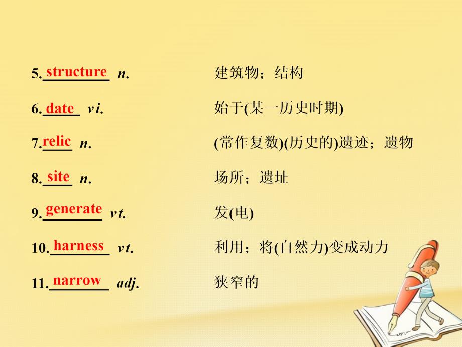 2017-2018学年高中英语 Module 6 Old and New Section Ⅱ Introduction &amp;amp; Reading Language Points课件 外研版必修3_第2页