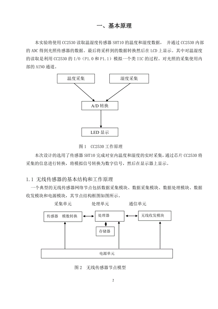 嵌入式温湿度采集系统设计课程设计_第4页