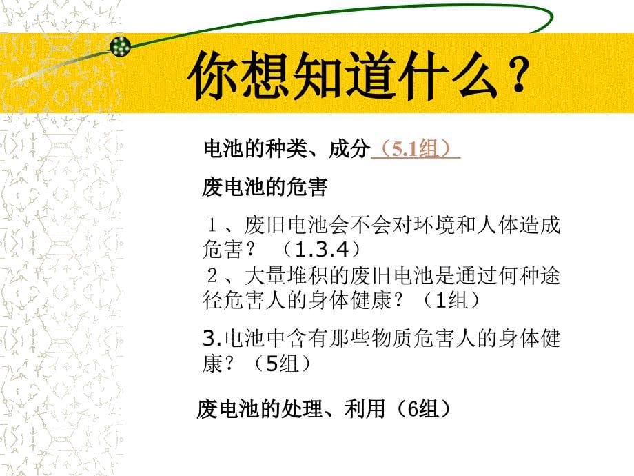 废旧电池与环境保护主题班会PPT课件_第5页