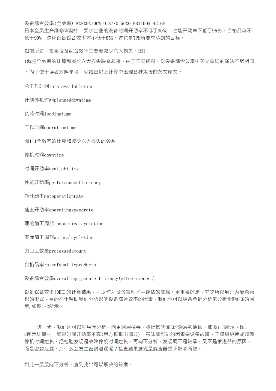 OEE设备综合效率计算方法案例_第2页