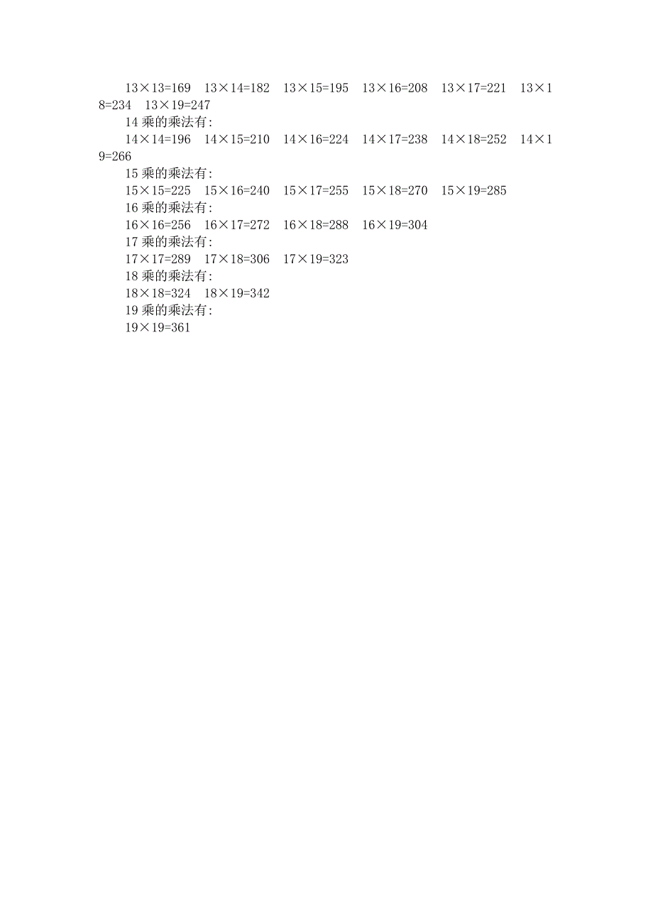 大九九乘法口诀_第2页