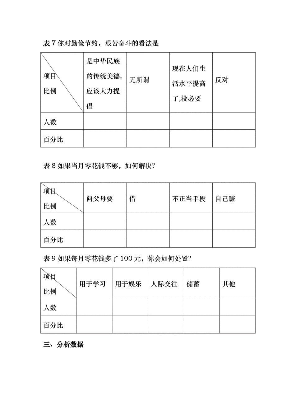 有关中学生消费的调查报告_第5页