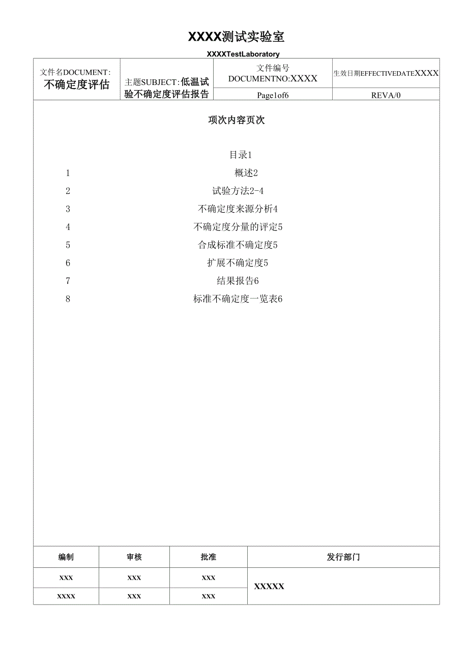 不确定度评估报告_第1页