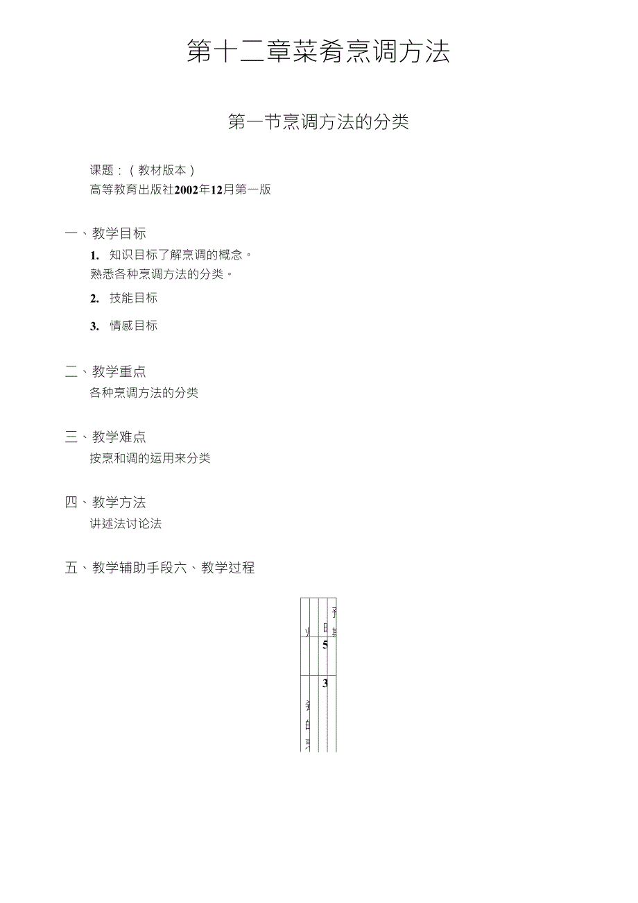 中式烹调师12菜肴的烹调方法_第1页