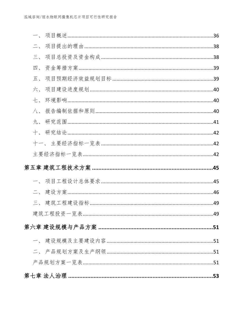 丽水物联网摄像机芯片项目可行性研究报告_模板范本_第3页