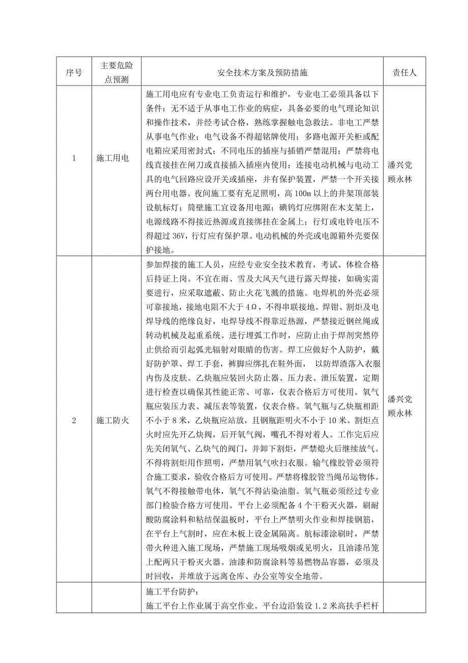 烟囱筒身施工安全措施_第5页