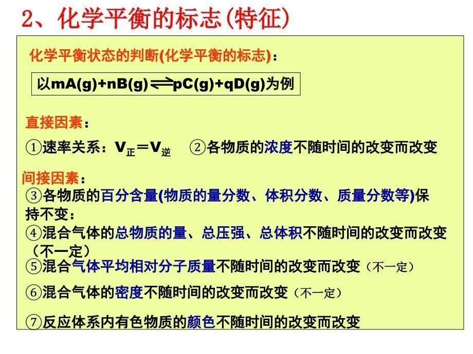 人教版化学选修4化学反应速率和化学平衡重要知识点_第5页