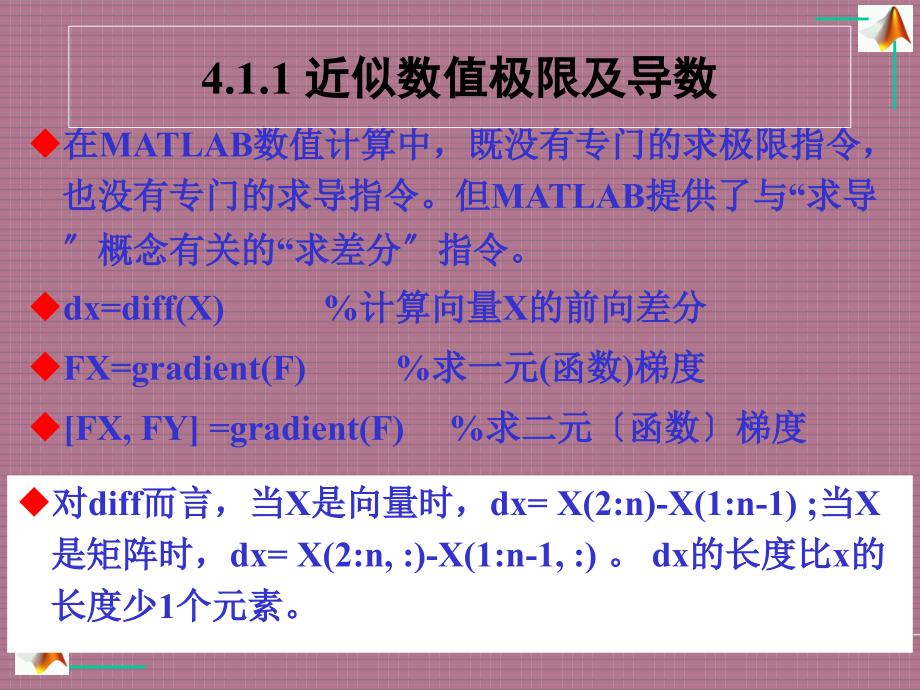 第4MATLAB的数值计算ppt课件_第3页