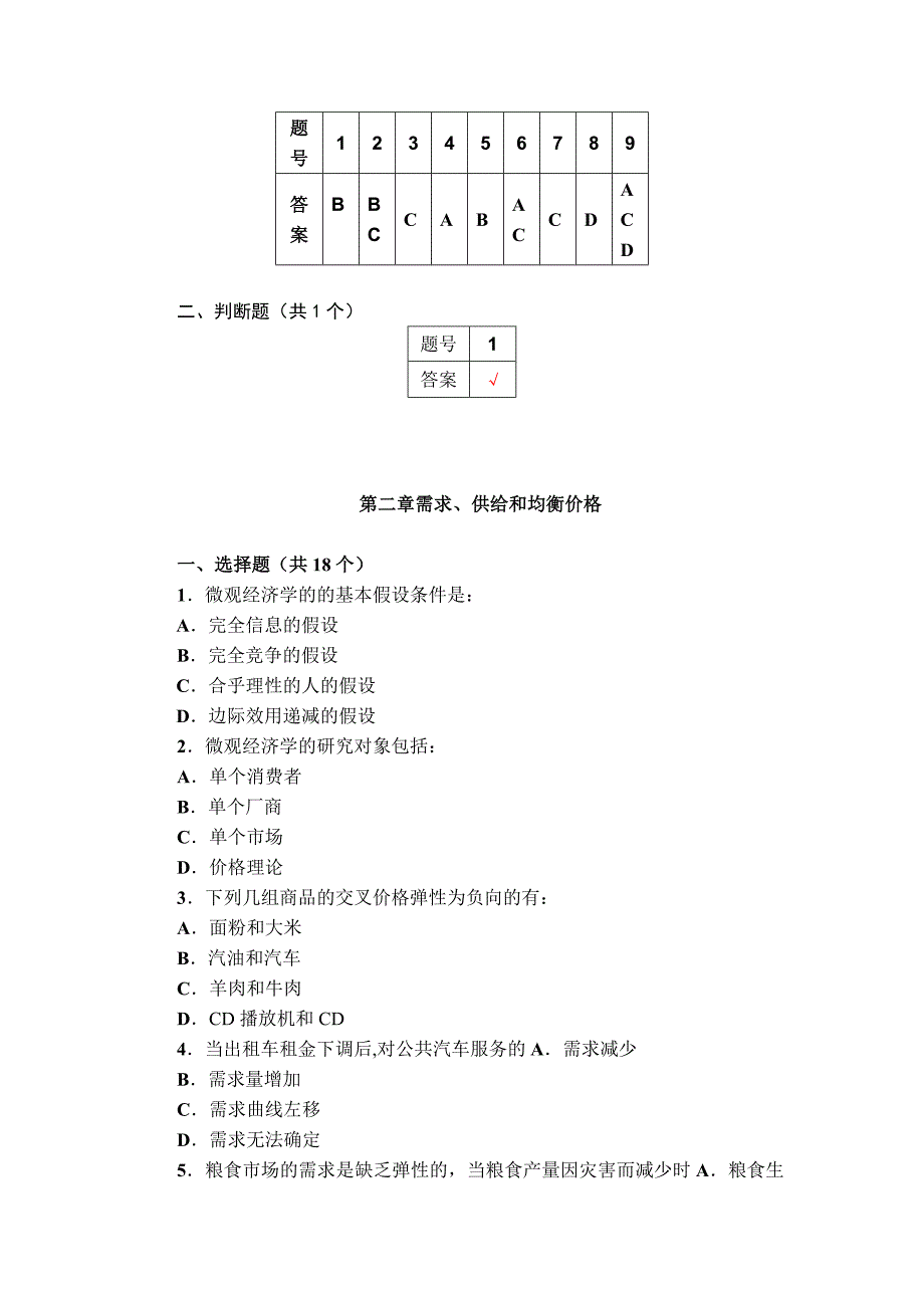 微观经济学知识点总结_第3页