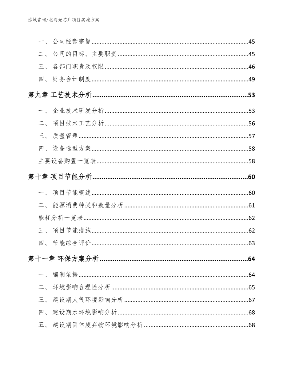 北海光芯片项目实施方案参考模板_第3页