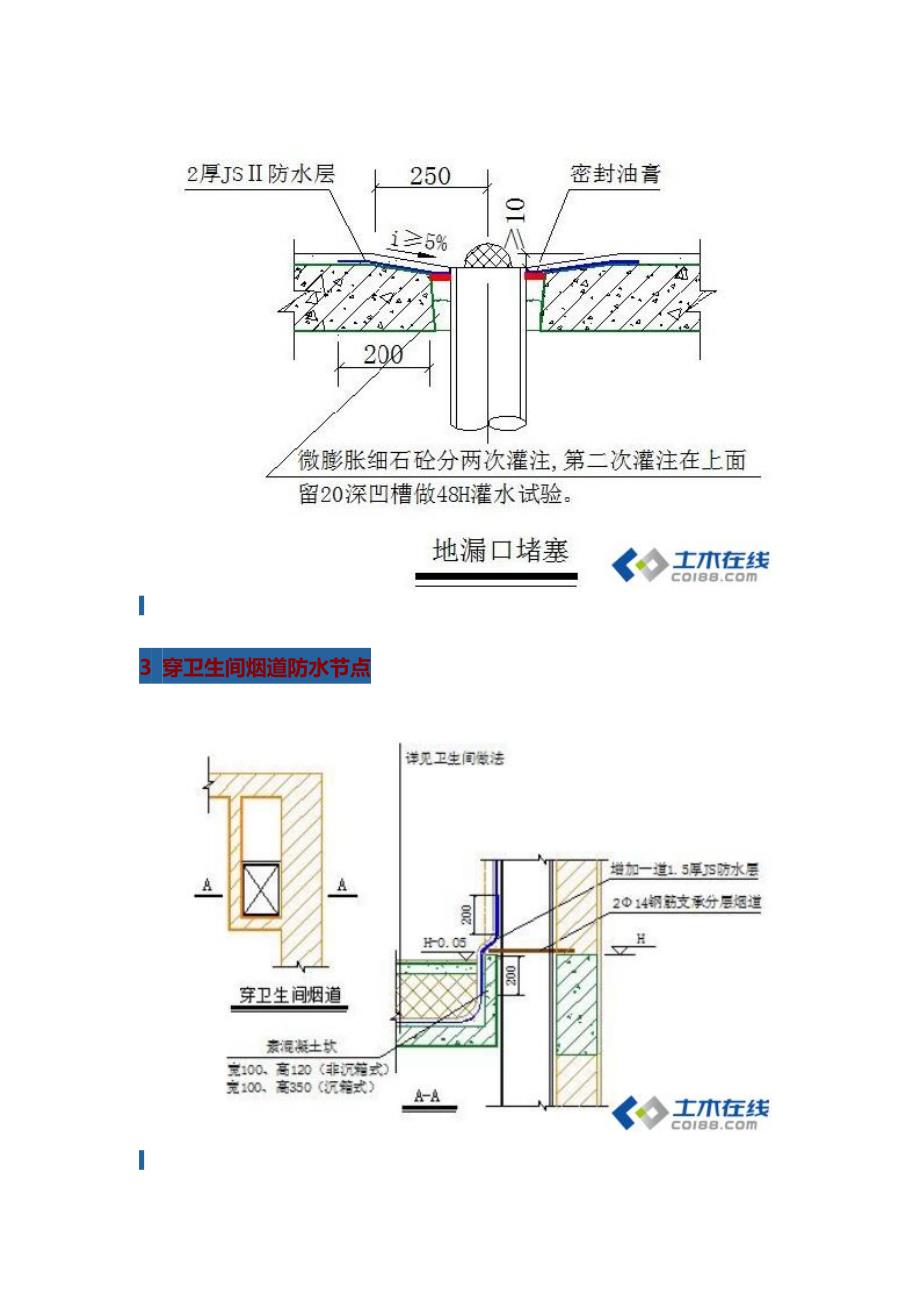 图解建筑防水细部做法_第2页