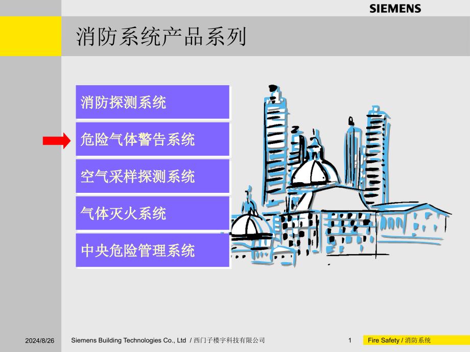 消防系统产品系列_第1页