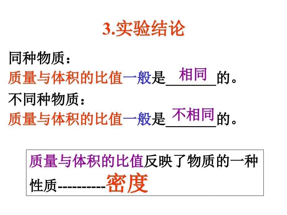 5.3科学探究：物质的密度_第5页