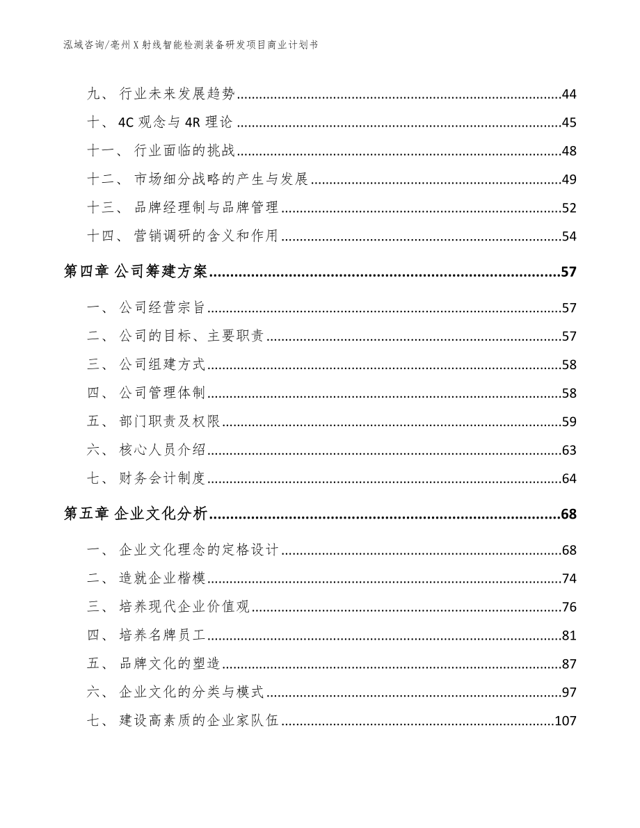 亳州X射线智能检测装备研发项目商业计划书（模板参考）_第3页