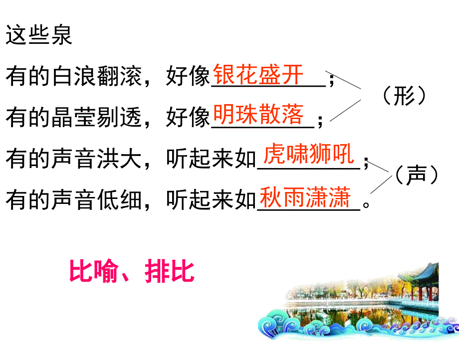 苏教版四上9《泉城》_第2页