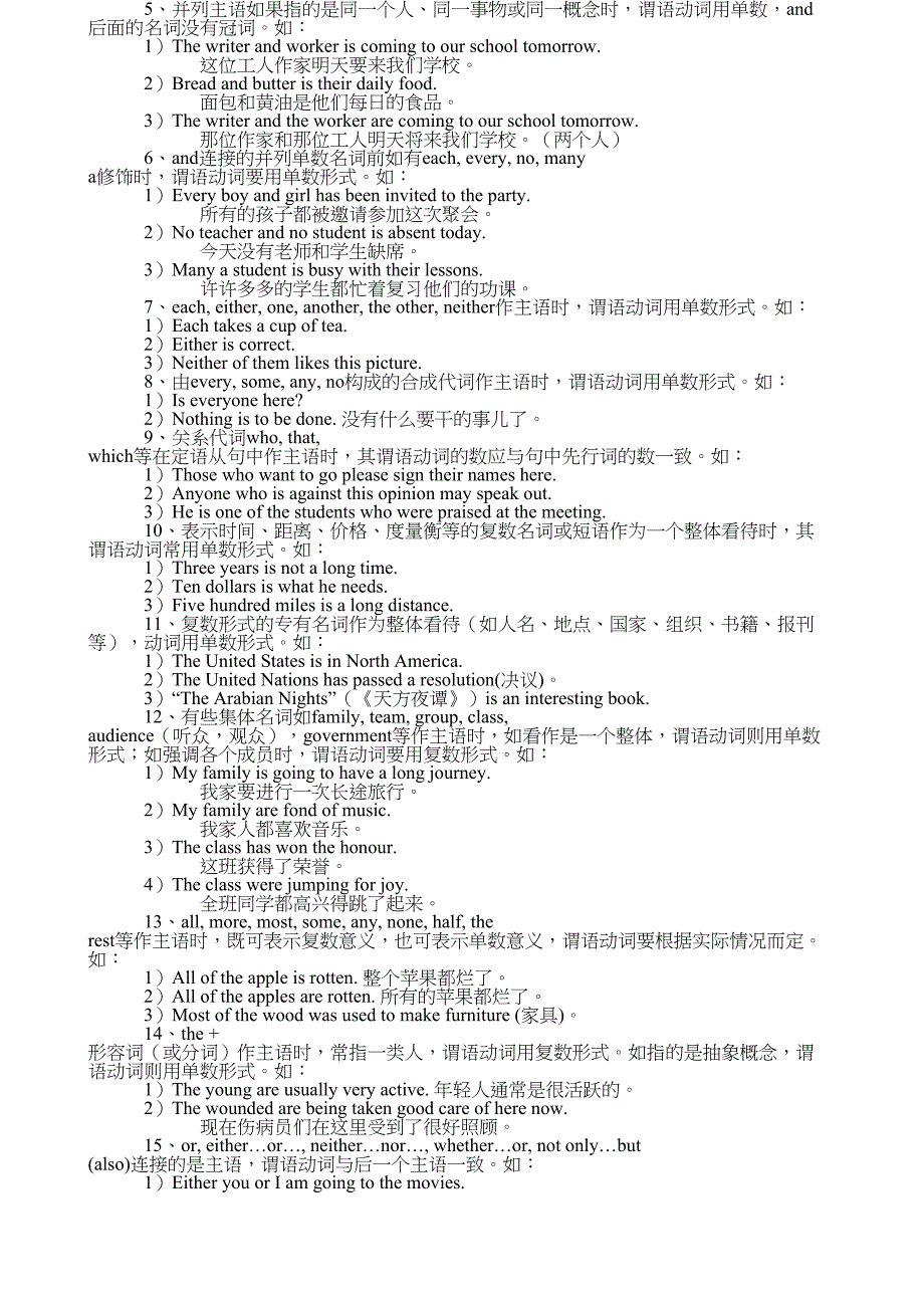 江苏高考英语语法专题复习知识点汇总(DOC 33页)_第4页