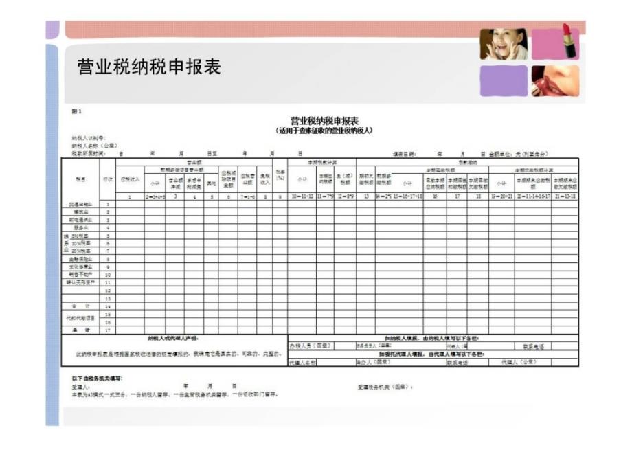 营业税纳税申报表的填报_第3页