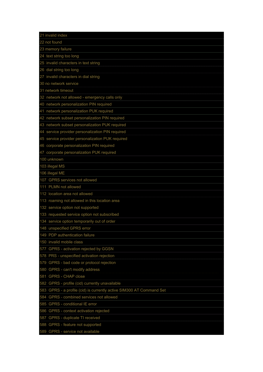 AT指令错误代码意义_第4页