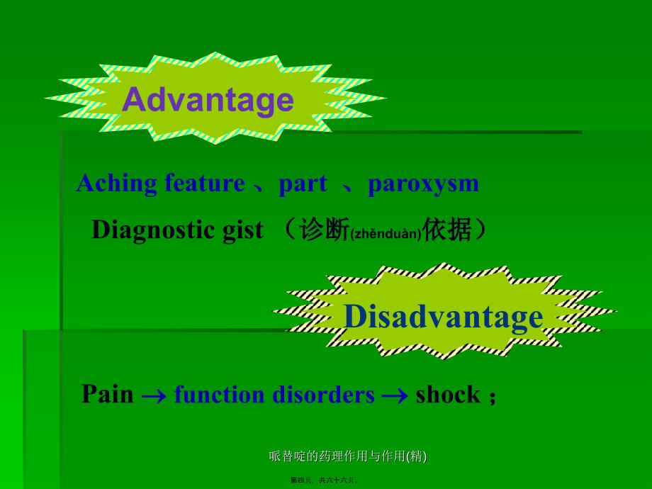 哌替啶的药理作用与作用精课件_第4页