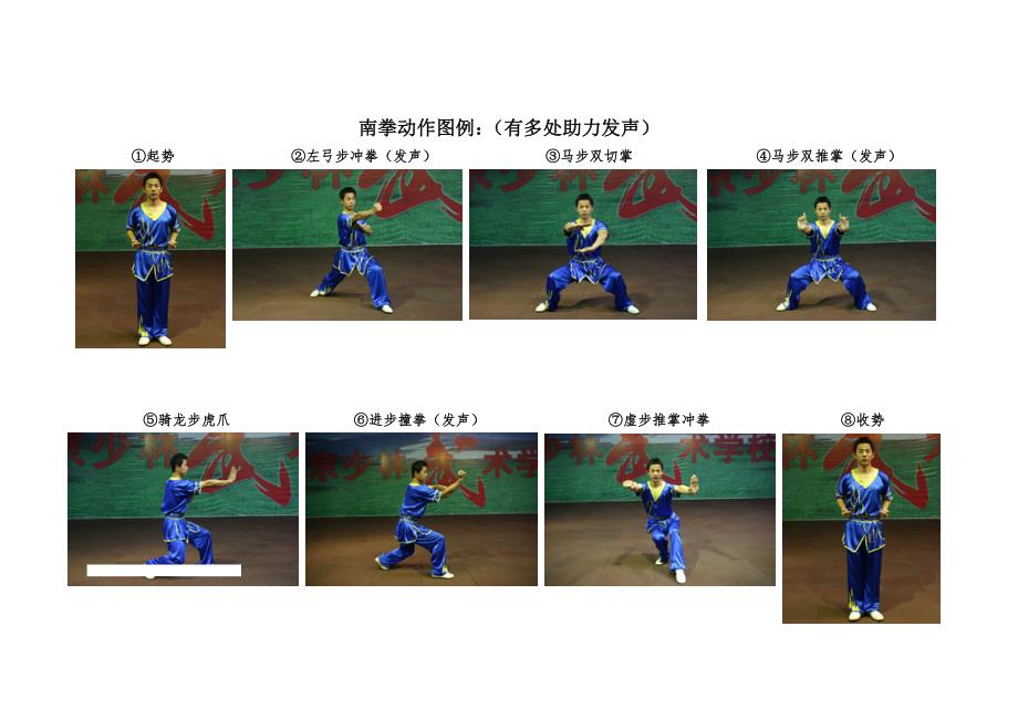 南拳动作图例_第1页