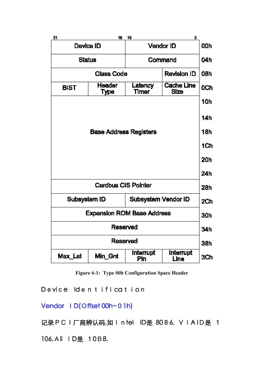 PCI 配置空间(中文)_第4页