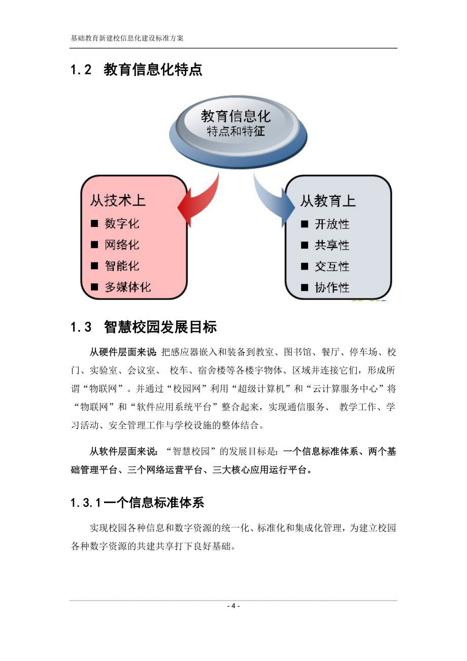 互联网+XX大学智慧校园建设方案_第4页