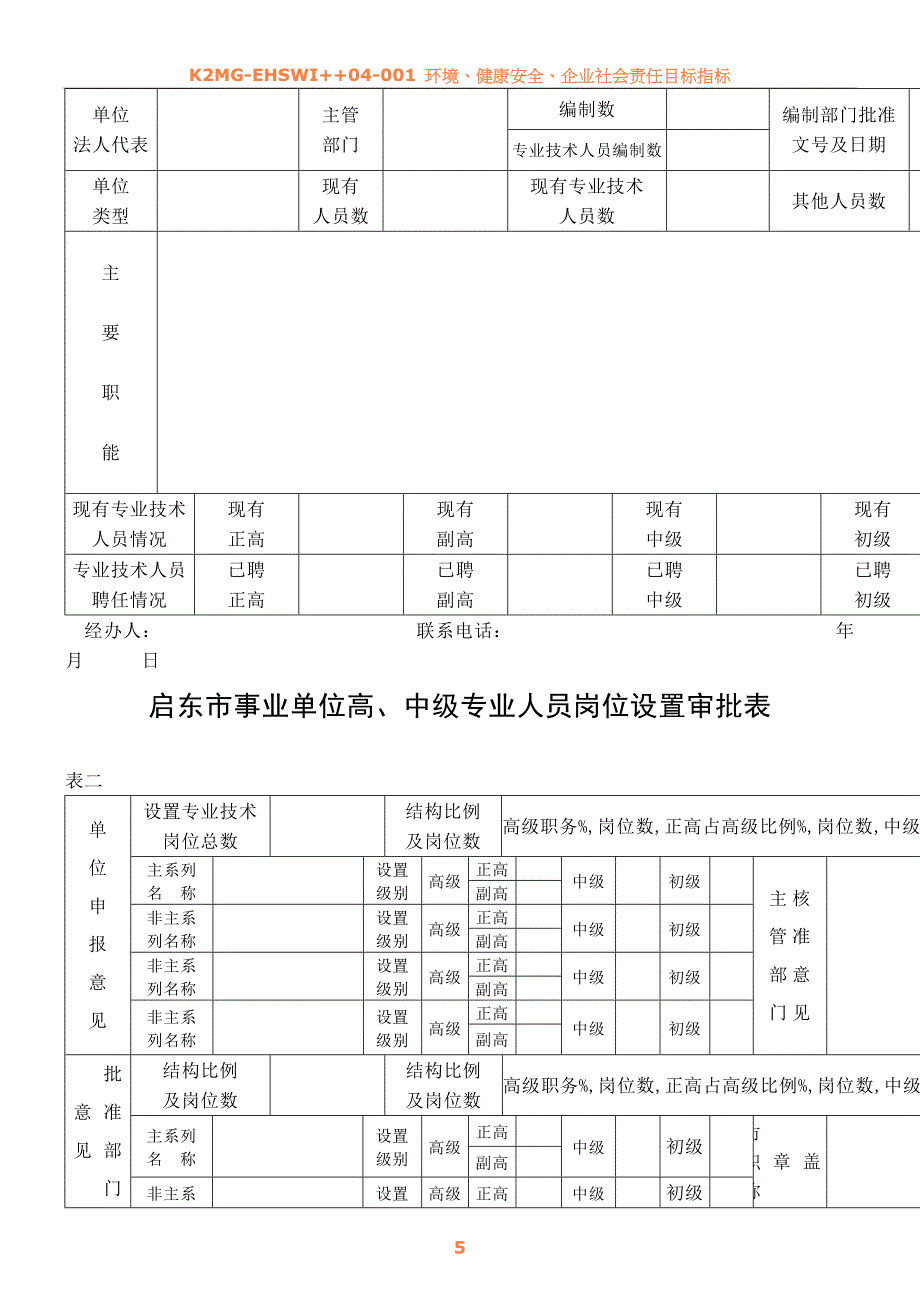 事业单位专业技术人员岗位使用管理手册_第5页