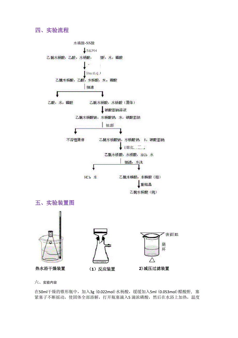 乙酰水杨酸的制备实验_第2页