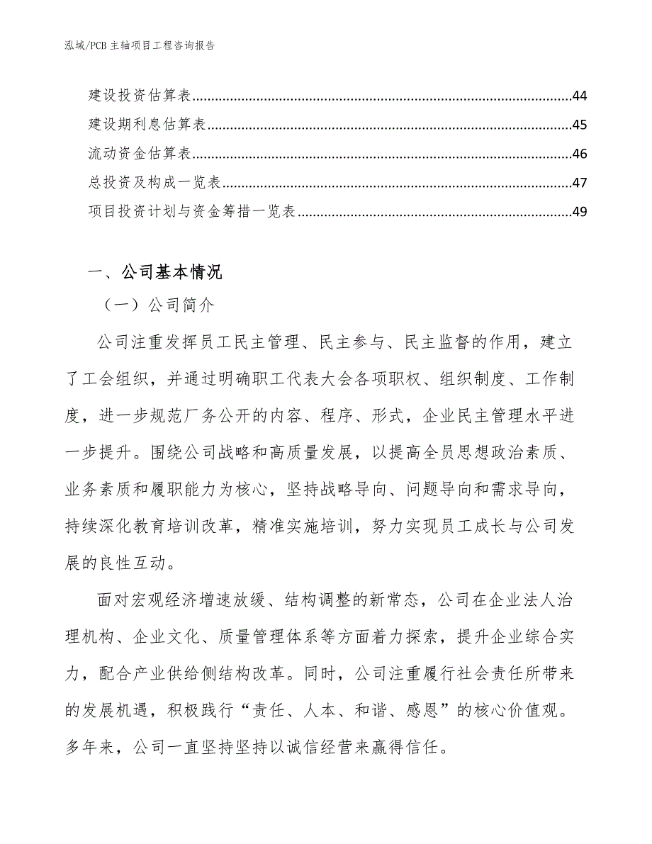 PCB主轴项目工程咨询报告【范文】_第3页