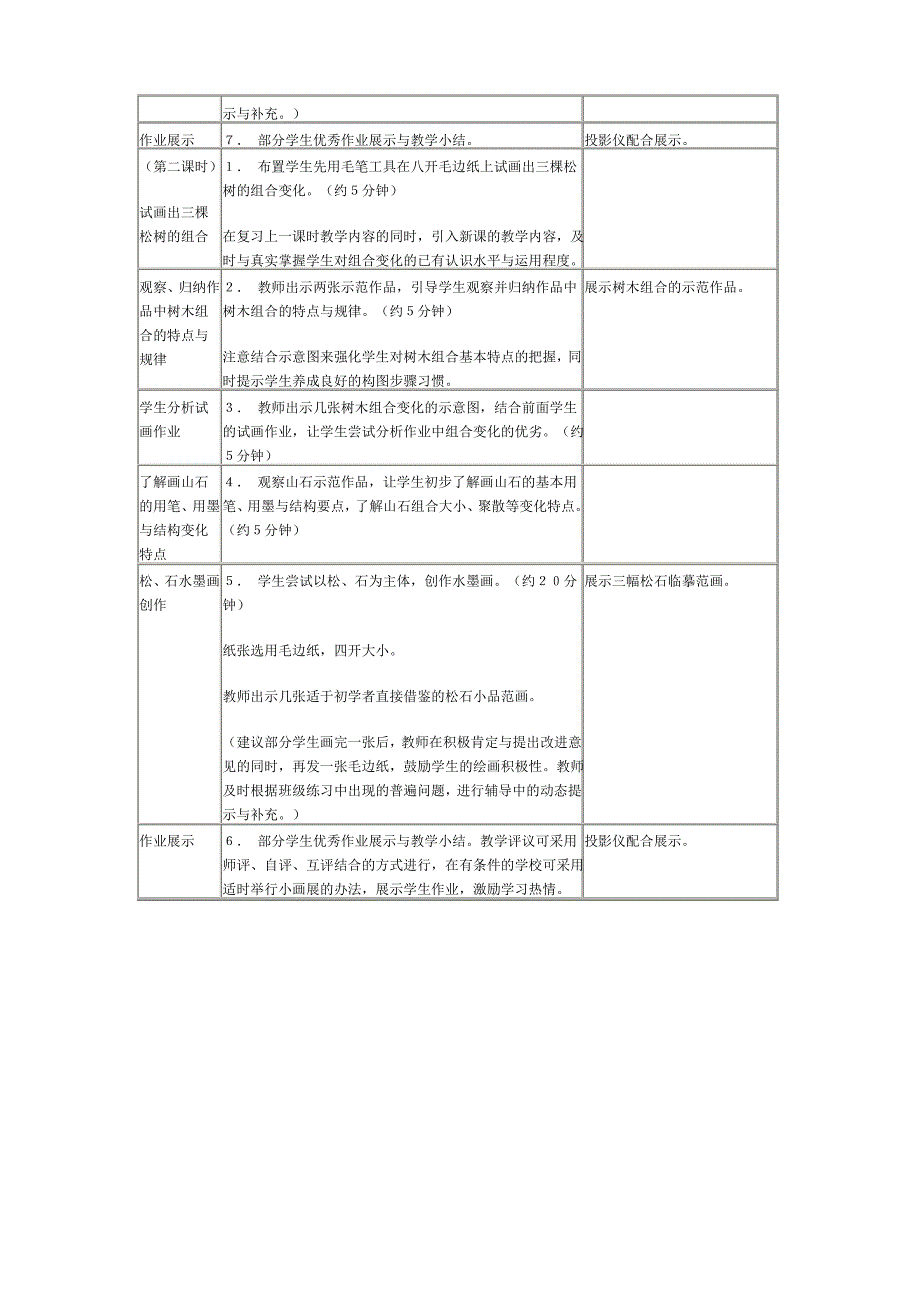 湘美版初二美术上册教案全集_第4页