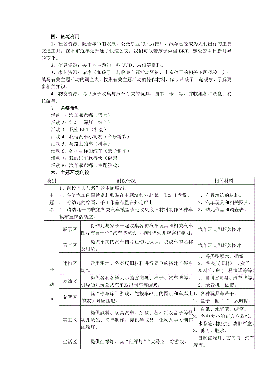 小班主题活动汽车嘟嘟嘟_第3页