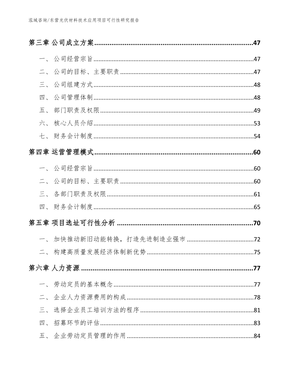 东营光伏材料技术应用项目可行性研究报告【参考范文】_第3页