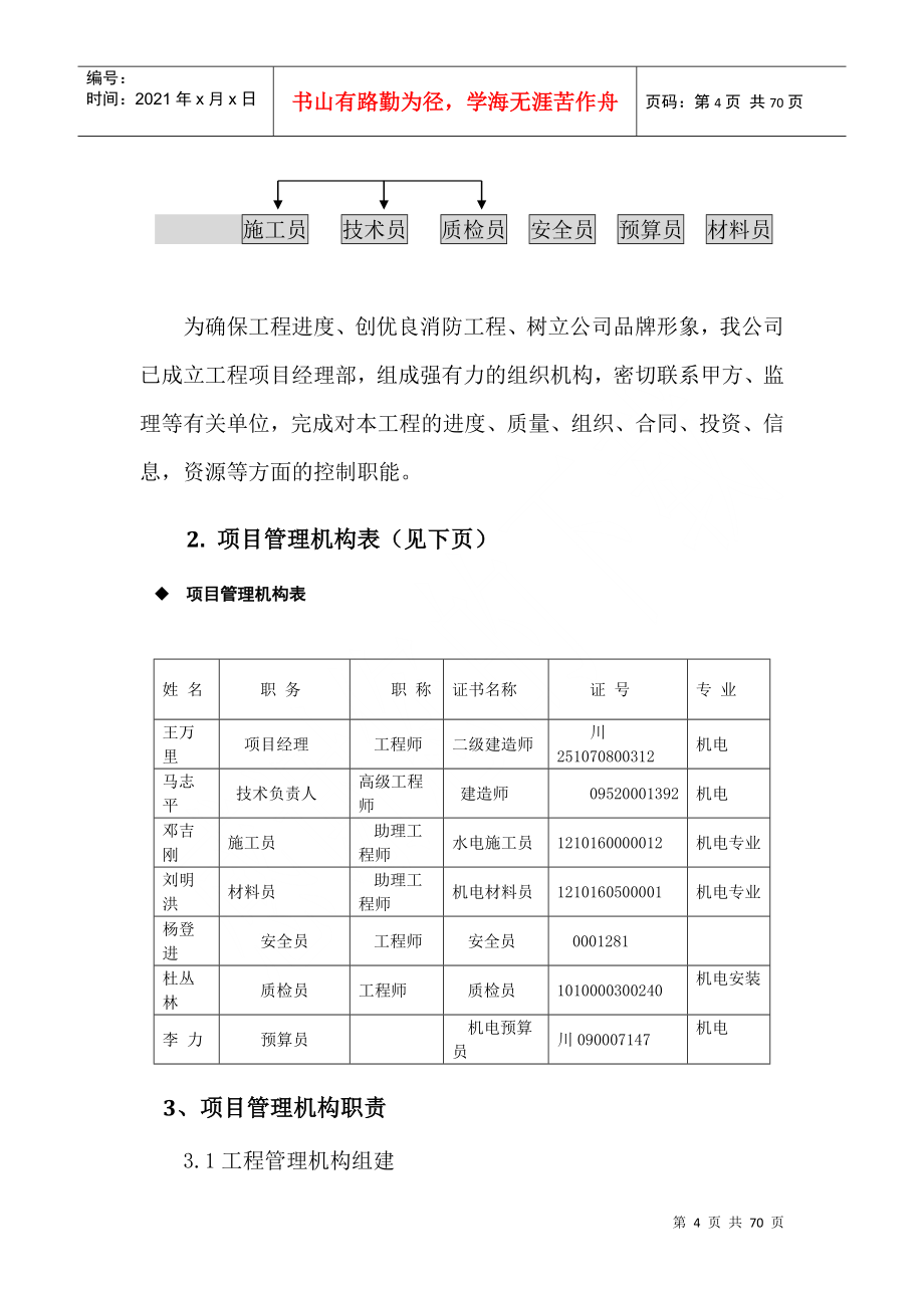 青峰岭教学电厂消防设施设备维修工程竞争谈判实施施工_第4页