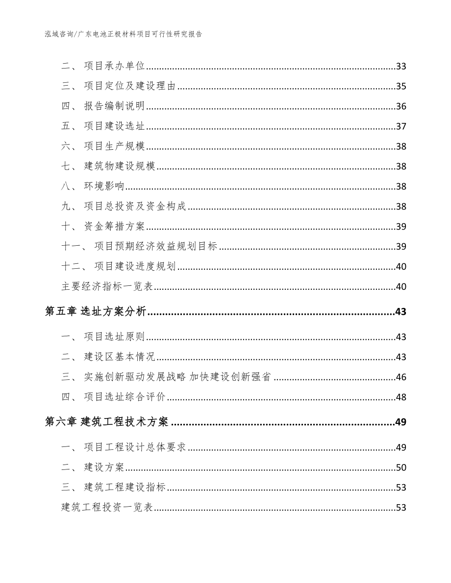 广东电池正极材料项目可行性研究报告【范文模板】_第2页