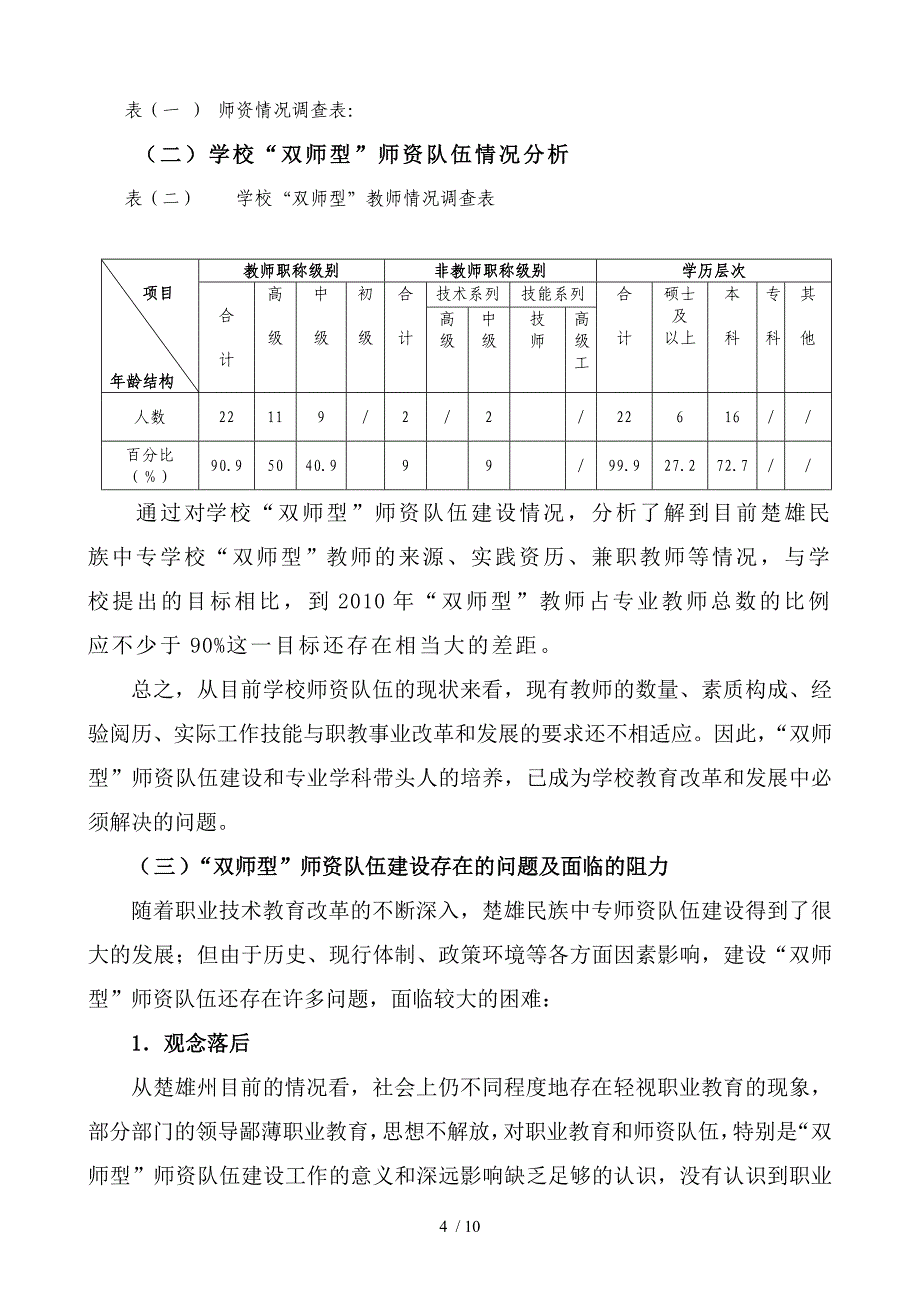 加快楚雄民族中专双师型教师队伍建设_第4页