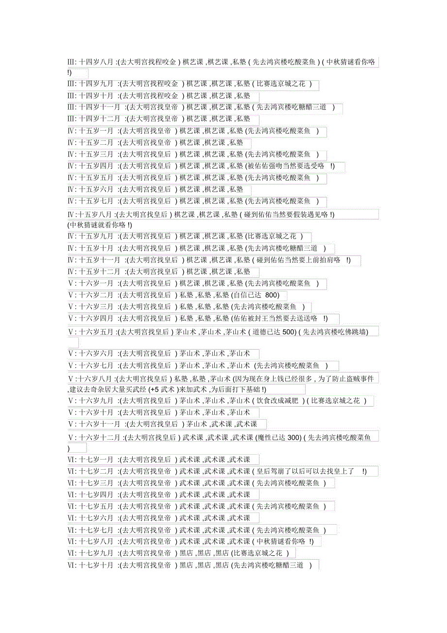 皇后养成计划1.9版本攻略超详细_第2页