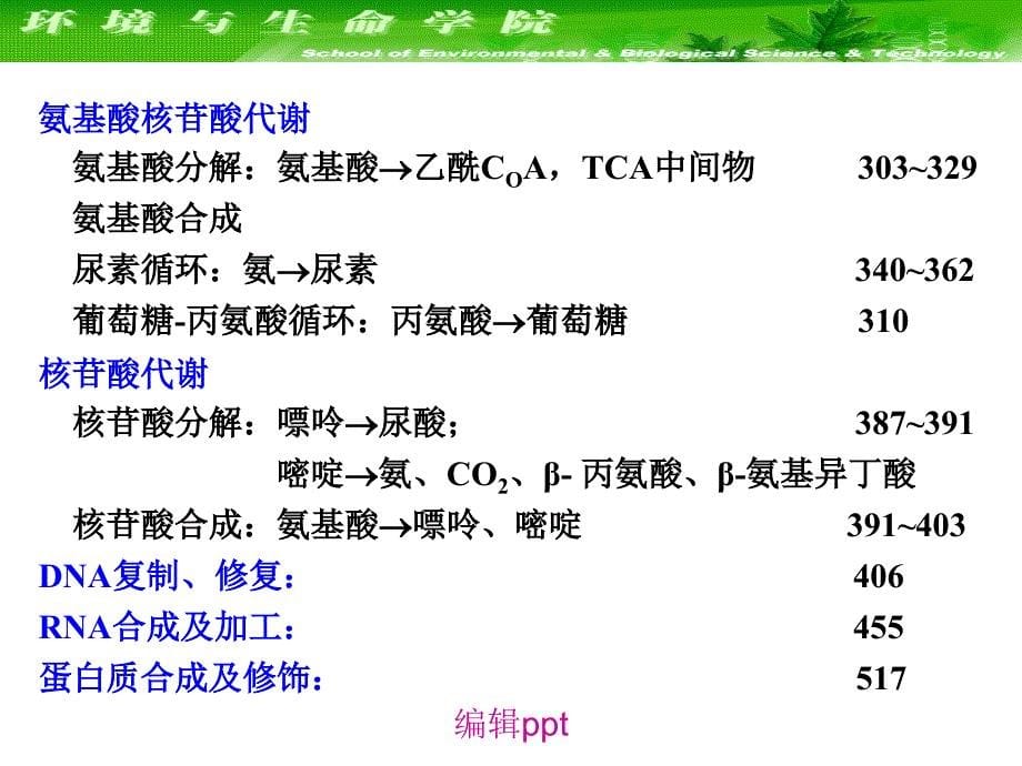 大连理工大学生物化学细胞代谢与基因表达调控_第5页