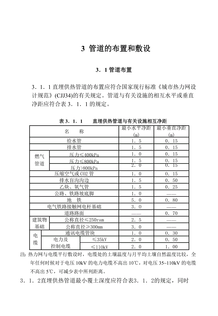 城镇直埋供热管道工程技术规范_第4页