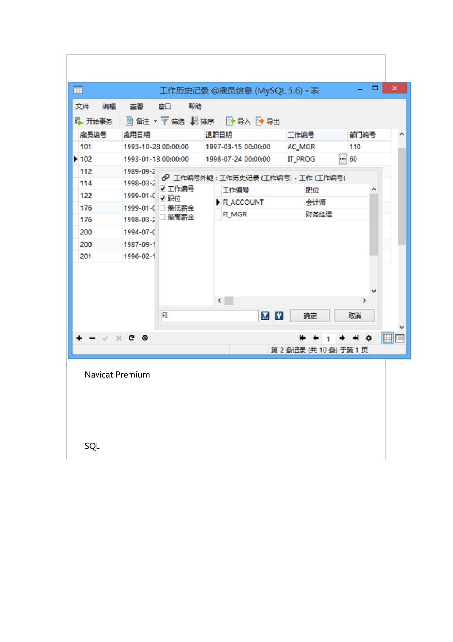 Navicat Premium主要功能介绍_第4页