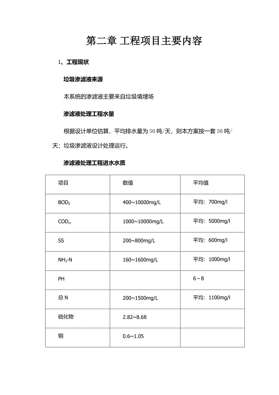 垃圾填埋场渗滤液处理方案_第4页