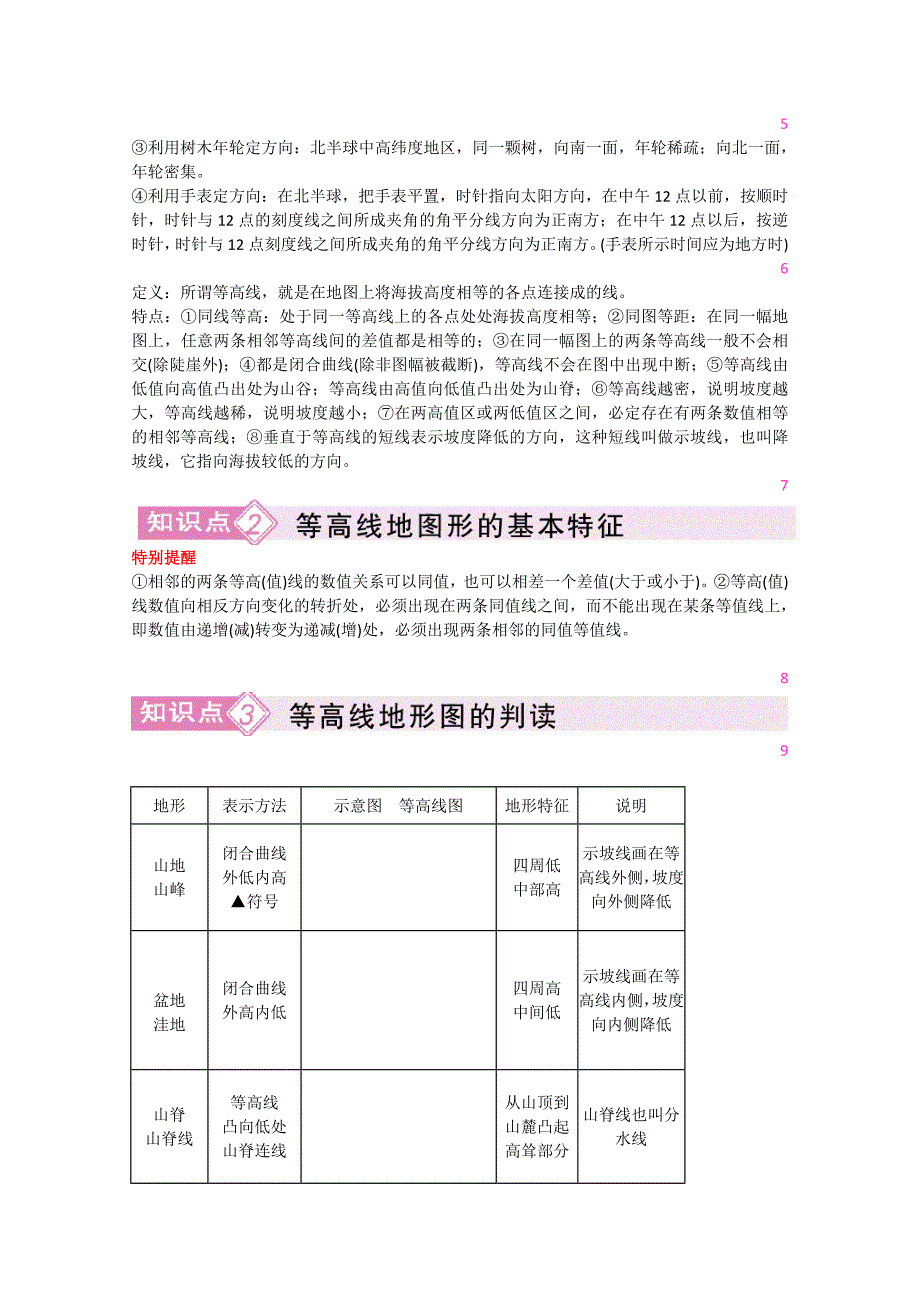 2011届高考地理考点复习方案：地图.doc_第2页