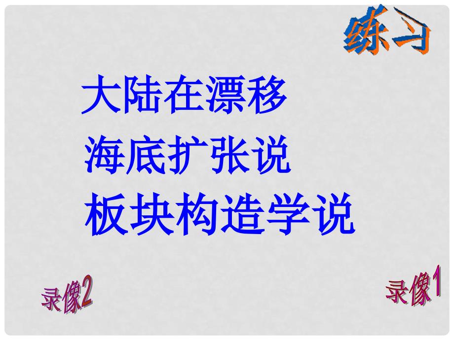 高中地理 3.2 板块构造学说 课件 新人教版选修1_第4页