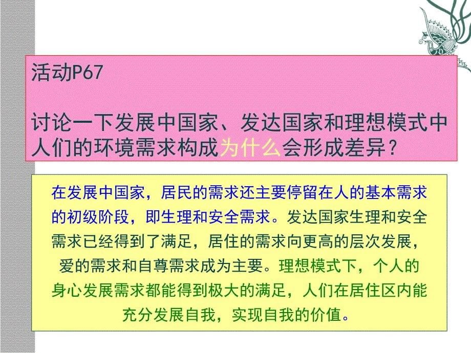 高中理城乡人居环境课件新人教版选修4_第5页