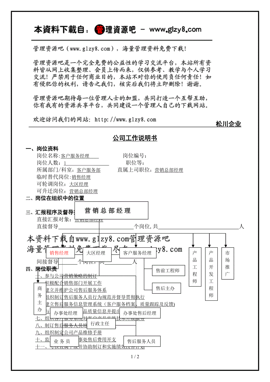 客户服务经理_第1页