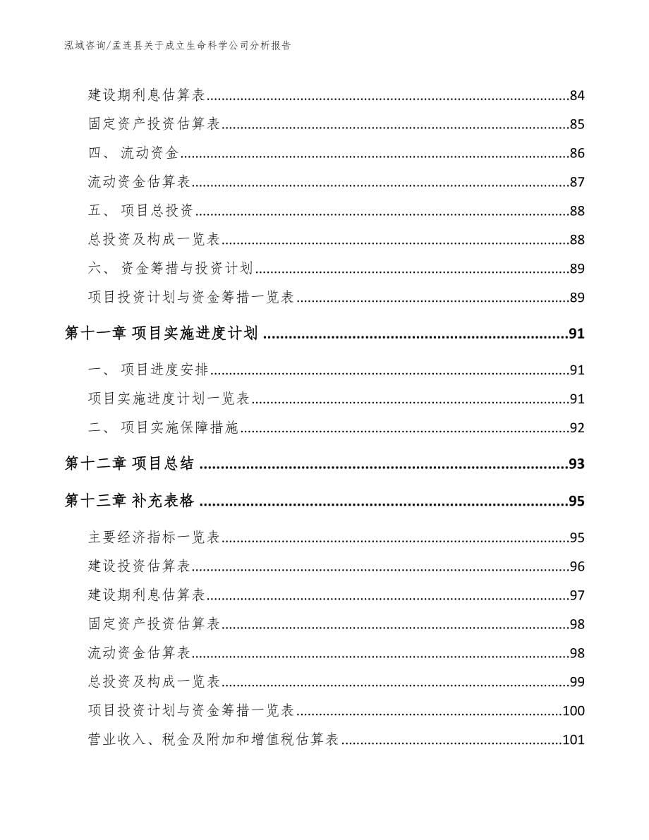 孟连县关于成立生命科学公司分析报告_第5页