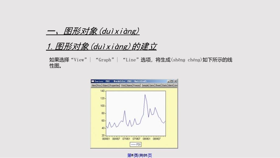 Eviews章图形和统计量分析实用教案_第1页